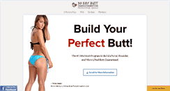 Desktop Screenshot of 30daybutttransformation.com